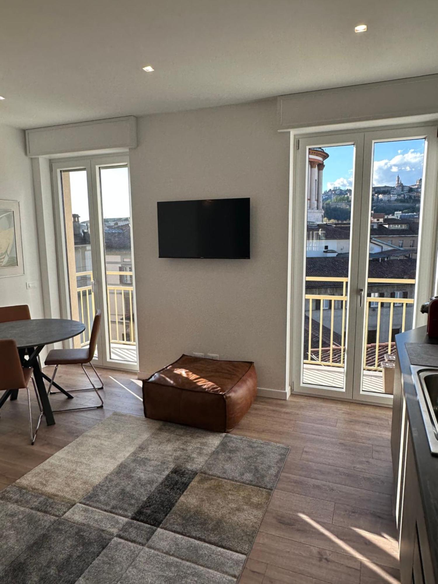 Apartmán San Francesco Skyline Bergamo Exteriér fotografie
